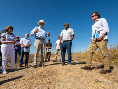 USDA Undersecretary Bonnie gets Firsthand Look at Drought Impacts Across Sac Valley’s Rice Country